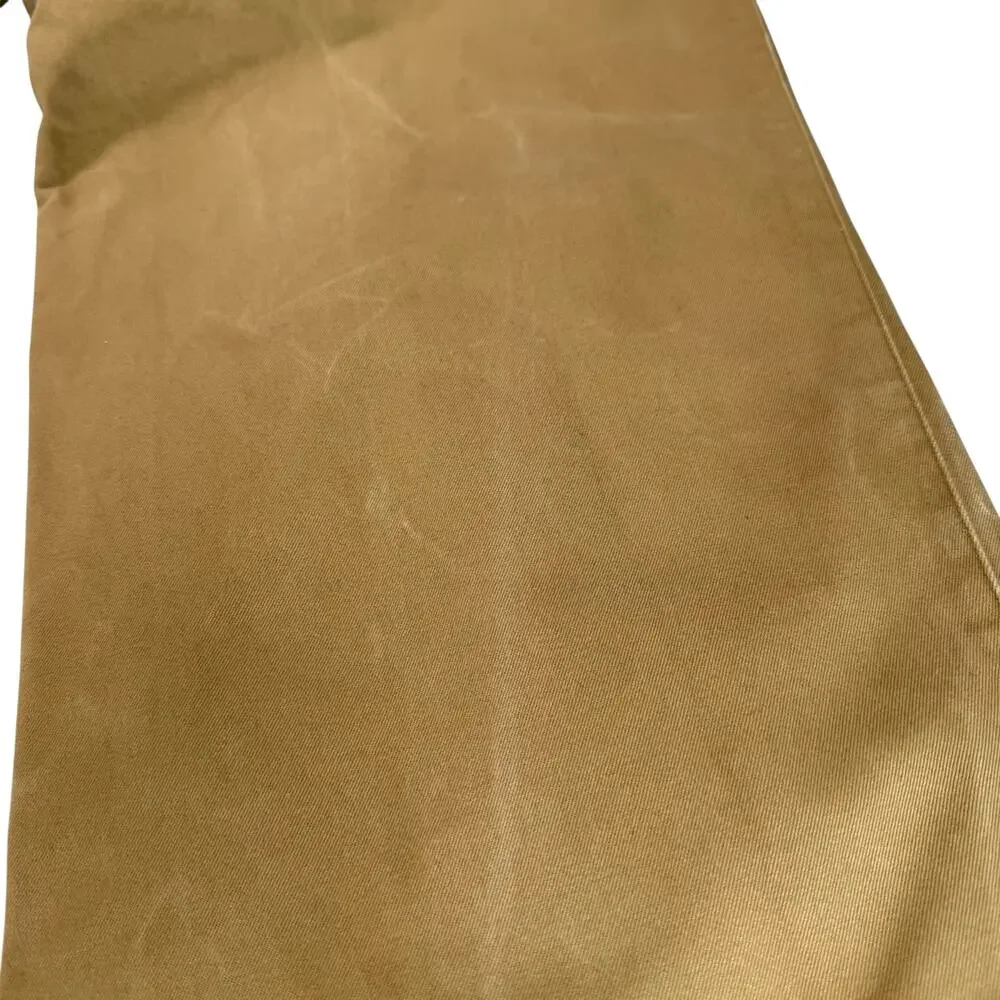 Orvis Hunting Pants Mens 36x32 Camel Tan 100% Cotton Canvas Field Hiking Outdoor - Picture 8 of 12